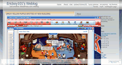 Desktop Screenshot of ericboy101.wordpress.com