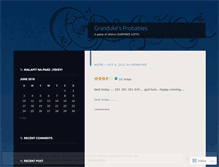 Tablet Screenshot of granduke.wordpress.com