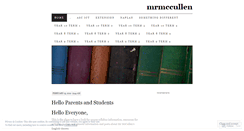 Desktop Screenshot of mrmccullen.wordpress.com