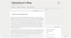 Desktop Screenshot of galvezlaura.wordpress.com