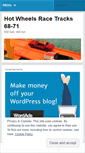 Mobile Screenshot of hotwheelsracetracks.wordpress.com