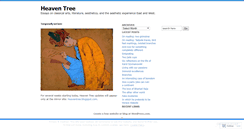 Desktop Screenshot of heaventree.wordpress.com