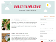 Tablet Screenshot of delightfulcrab.wordpress.com