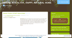 Desktop Screenshot of nellsnaturalhome.wordpress.com