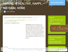 Tablet Screenshot of nellsnaturalhome.wordpress.com