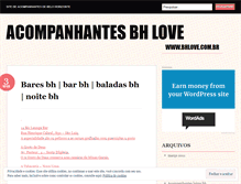 Tablet Screenshot of bhlove.wordpress.com