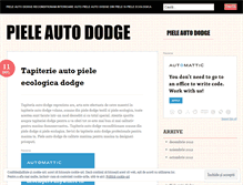 Tablet Screenshot of pieleautododge.wordpress.com