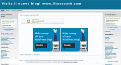 Desktop Screenshot of iltuocoach.wordpress.com