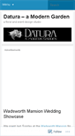 Mobile Screenshot of amoderngarden.wordpress.com