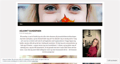 Desktop Screenshot of maritagundersen1991.wordpress.com
