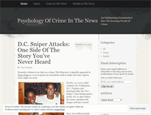 Tablet Screenshot of healthcrimeinthenews.wordpress.com