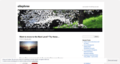 Desktop Screenshot of ellephree.wordpress.com