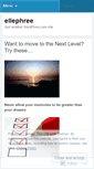 Mobile Screenshot of ellephree.wordpress.com