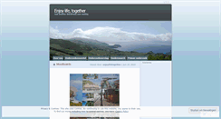 Desktop Screenshot of enjoylifetogether.wordpress.com