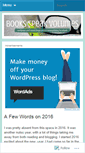 Mobile Screenshot of bookspeakvolumes.wordpress.com