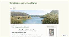 Desktop Screenshot of caraalamimengobatilemakdarah.wordpress.com