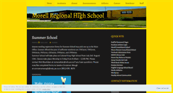 Desktop Screenshot of morellhigh.wordpress.com