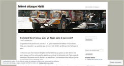 Desktop Screenshot of memeattaquehaiti.wordpress.com