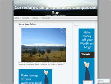 Tablet Screenshot of camposdelsur.wordpress.com