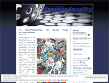 Tablet Screenshot of process4quality.wordpress.com