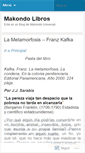 Mobile Screenshot of makondolibros.wordpress.com