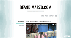 Desktop Screenshot of deandimarzo.wordpress.com