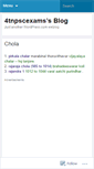 Mobile Screenshot of 4tnpscexams.wordpress.com