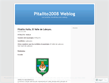Tablet Screenshot of joli2008.wordpress.com