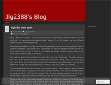 Tablet Screenshot of jlg2388.wordpress.com