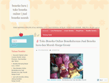 Tablet Screenshot of bonekalucuna.wordpress.com