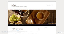 Desktop Screenshot of keysh.wordpress.com