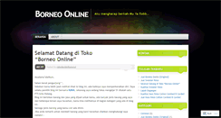 Desktop Screenshot of borneo0nline.wordpress.com