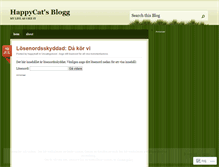 Tablet Screenshot of happykatt.wordpress.com