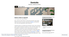 Desktop Screenshot of domiciliomagazine.wordpress.com