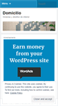 Mobile Screenshot of domiciliomagazine.wordpress.com