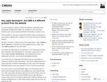 Tablet Screenshot of cmsish.wordpress.com