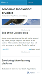 Mobile Screenshot of aicrucible.wordpress.com