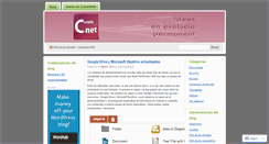 Desktop Screenshot of cornellanet.wordpress.com
