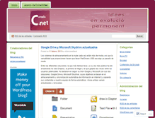 Tablet Screenshot of cornellanet.wordpress.com