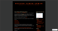 Desktop Screenshot of defendaamer.wordpress.com