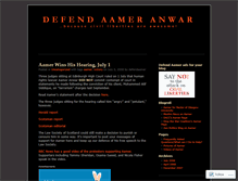 Tablet Screenshot of defendaamer.wordpress.com