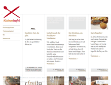 Tablet Screenshot of kuechenteufel.wordpress.com