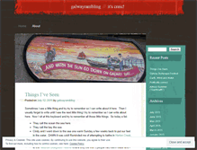 Tablet Screenshot of galwayrambling.wordpress.com