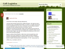Tablet Screenshot of logisticcafe.wordpress.com