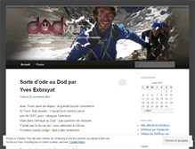 Tablet Screenshot of dodtour.wordpress.com