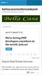 Mobile Screenshot of bellacasaresidencedepok.wordpress.com