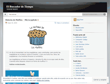 Tablet Screenshot of elbuscadordetiempo.wordpress.com
