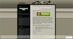 Desktop Screenshot of erumiou.wordpress.com
