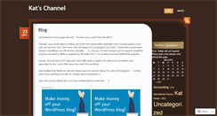 Desktop Screenshot of chronoskat.wordpress.com