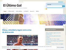 Tablet Screenshot of elultimogol.wordpress.com